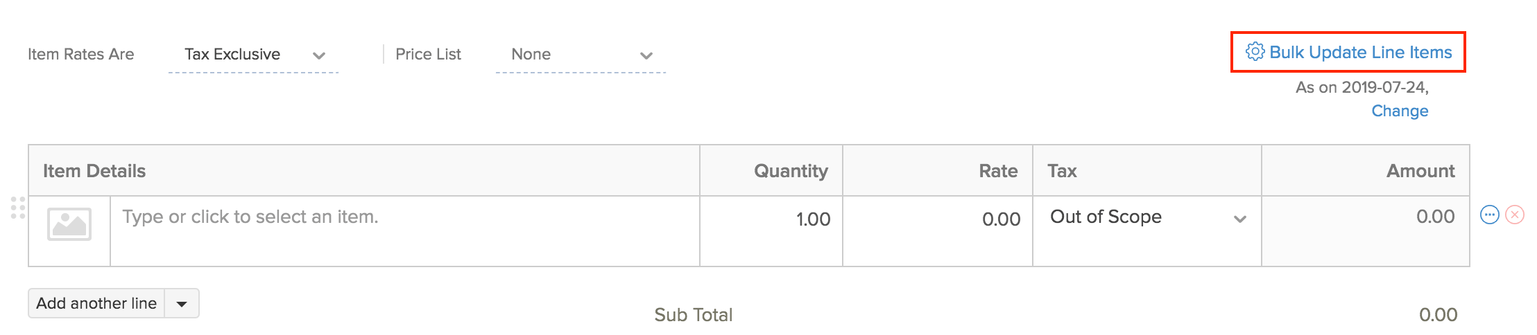 批量更新订单项