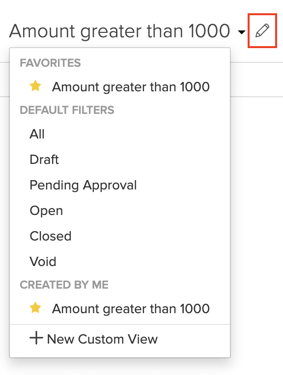 编辑自定义视图