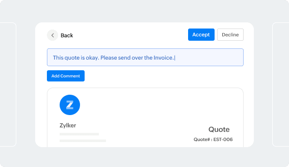 报价单转成销售订单-Zoho Books进销存系统