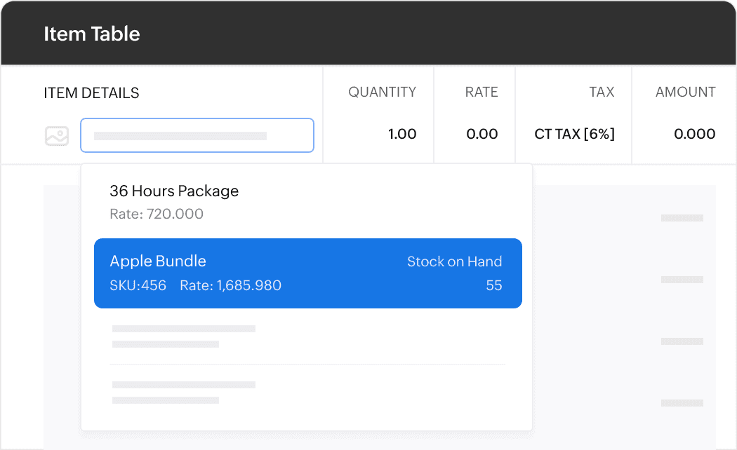 减少外贸开票错误-Zoho Books进销存