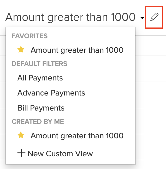 编辑自定义视图