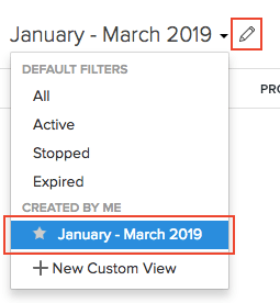 编辑自定义视图