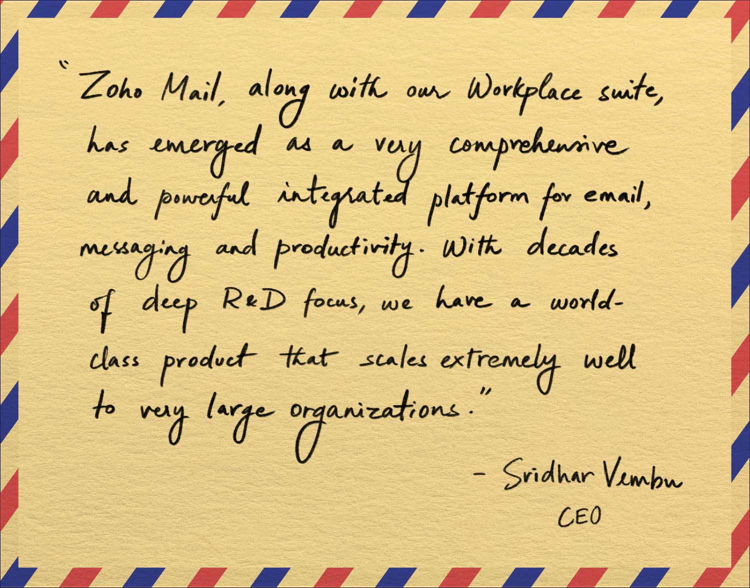Sridhar Quote