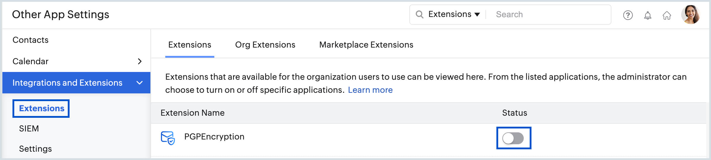 启用 PGP 启用 PGP