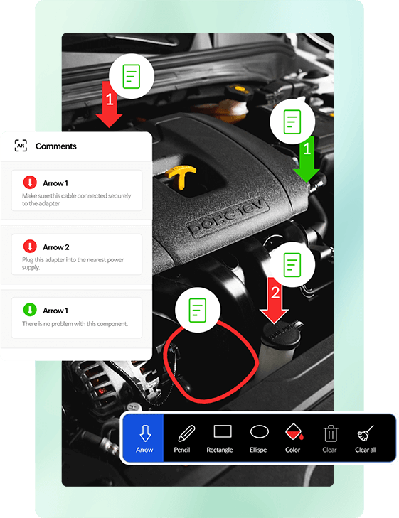 AR Comments image