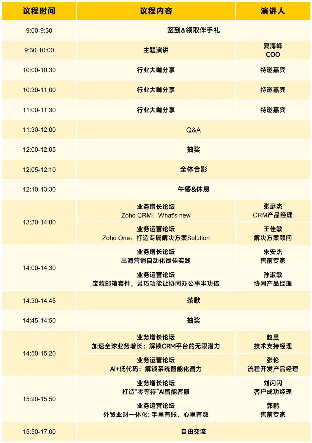 齐聚上海 | 2025Zoholics用户大会报名启动!