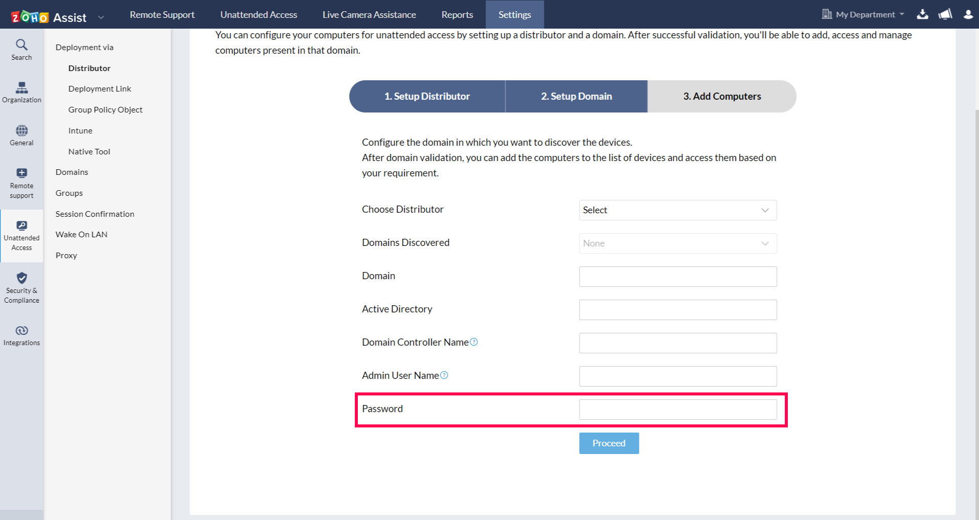 设置密码并点击继续