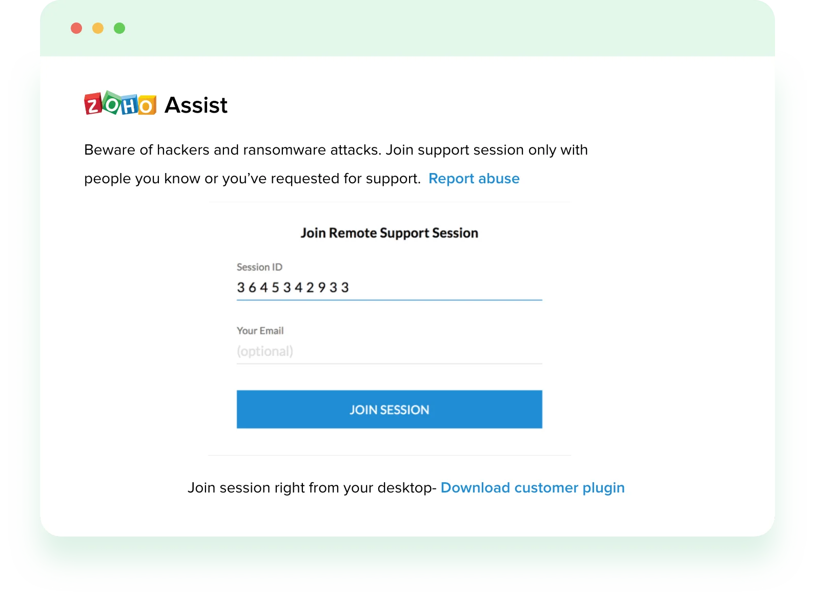 如何设置远程桌面 - Zoho Assist 标题：如何设置远程桌面