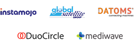 Instamojo、Global statellite group、Datoms、Duocircle 和 mediwave