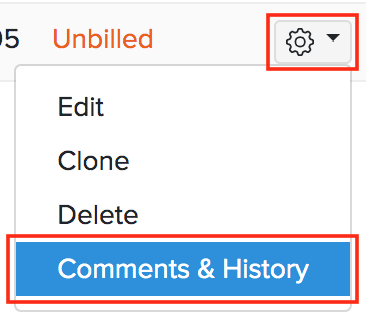 评论和历史时间表