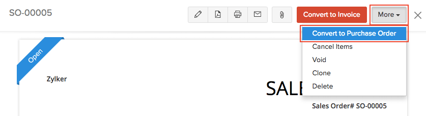 转换为采购订单