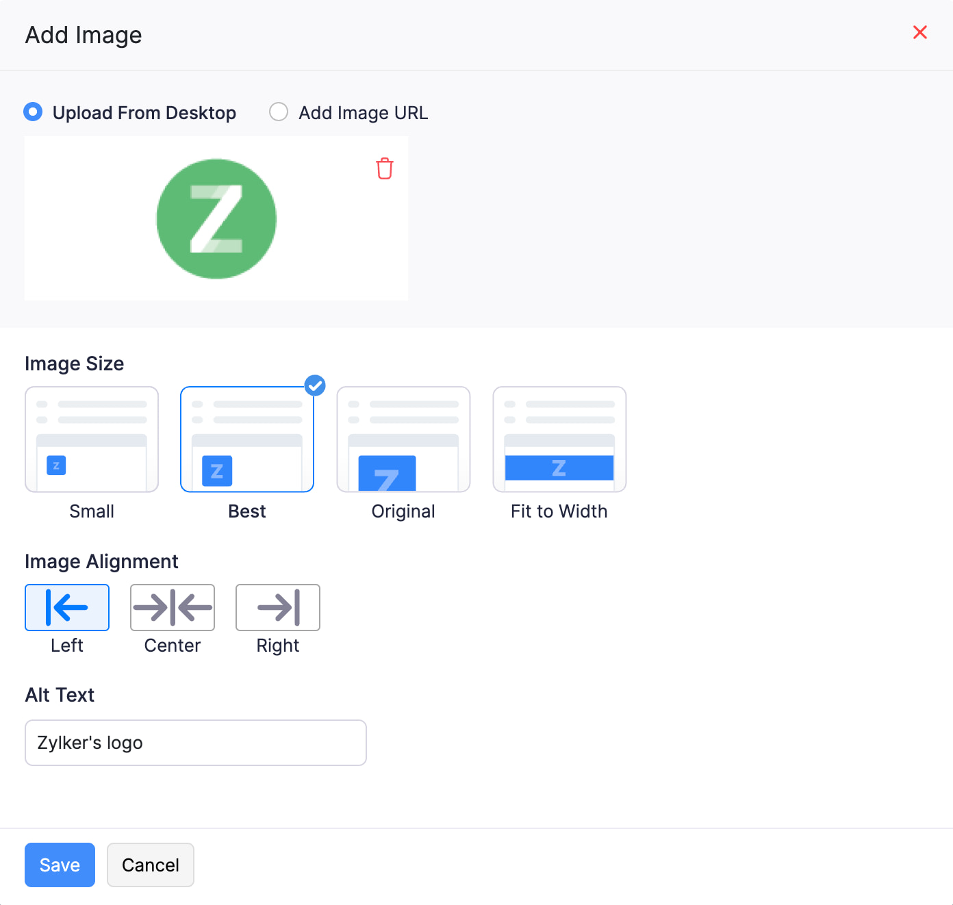 添加所需的图片并根据您的需要进行自定义
