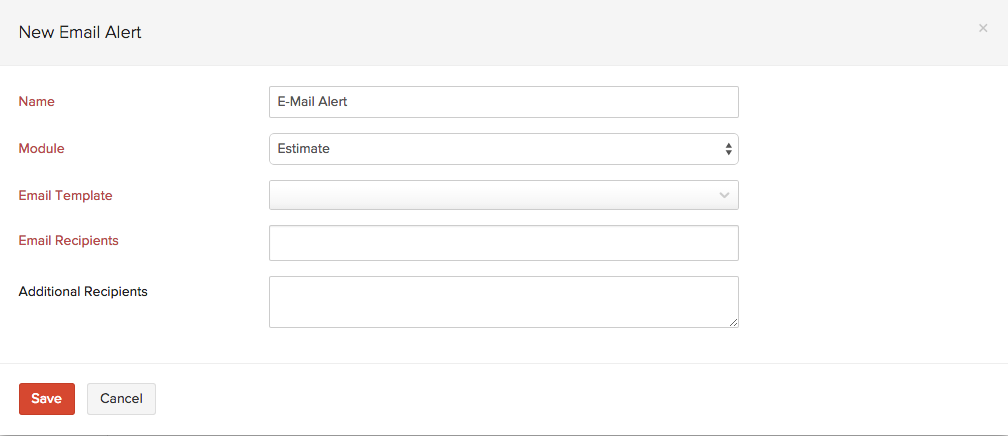 新的电子邮件提醒