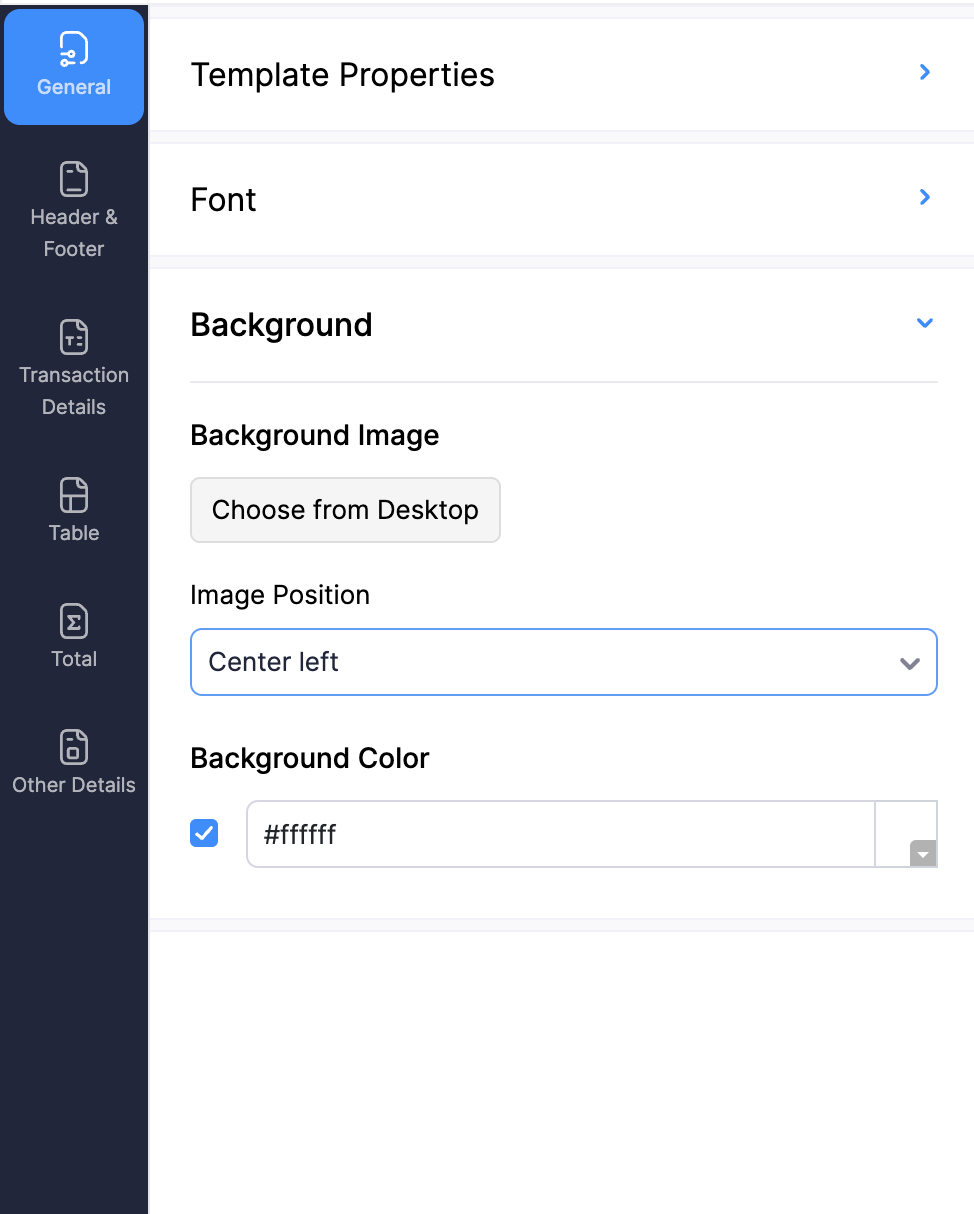 通用标签页 - 背景