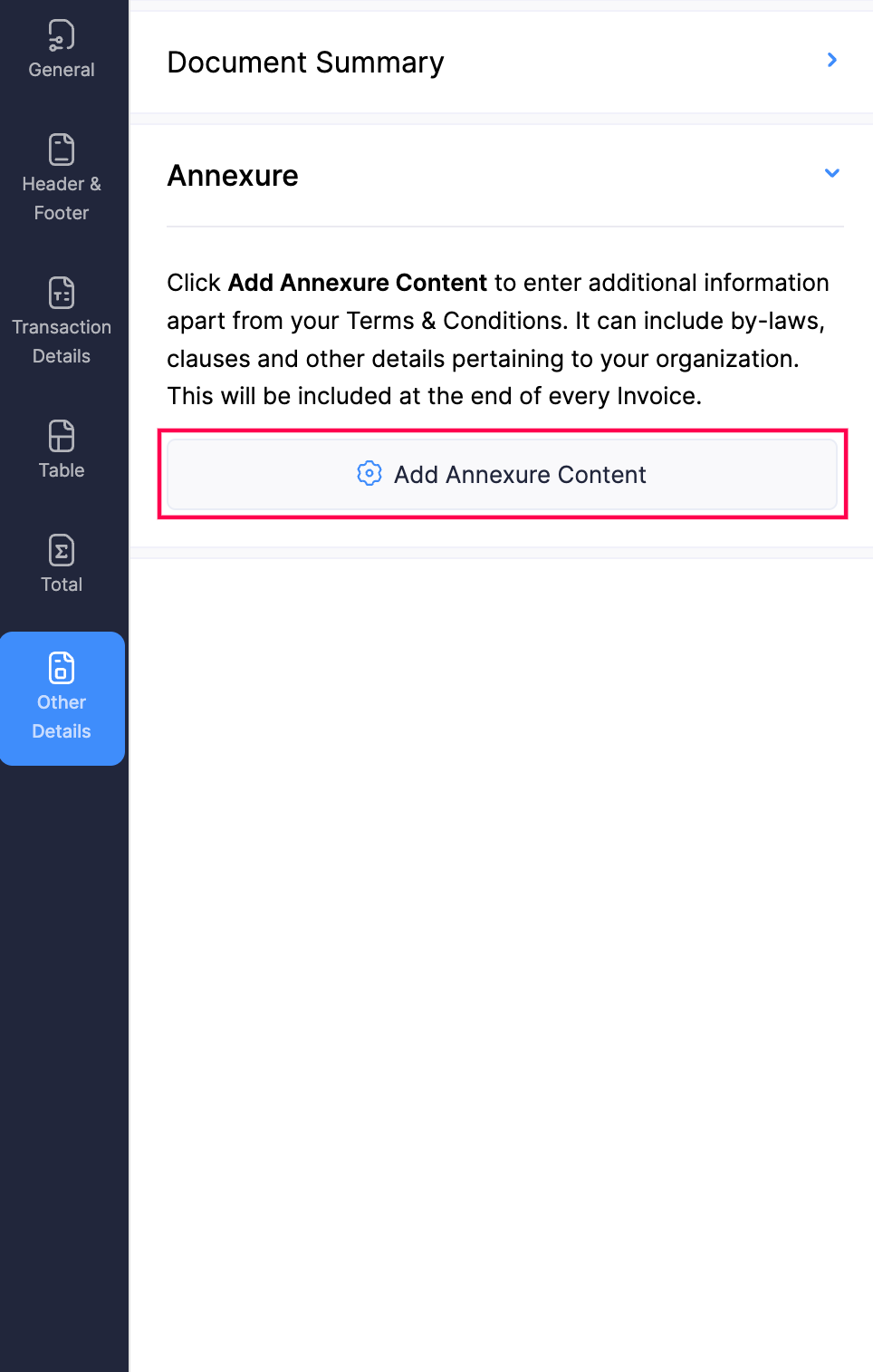 其他详细信息 - 附件