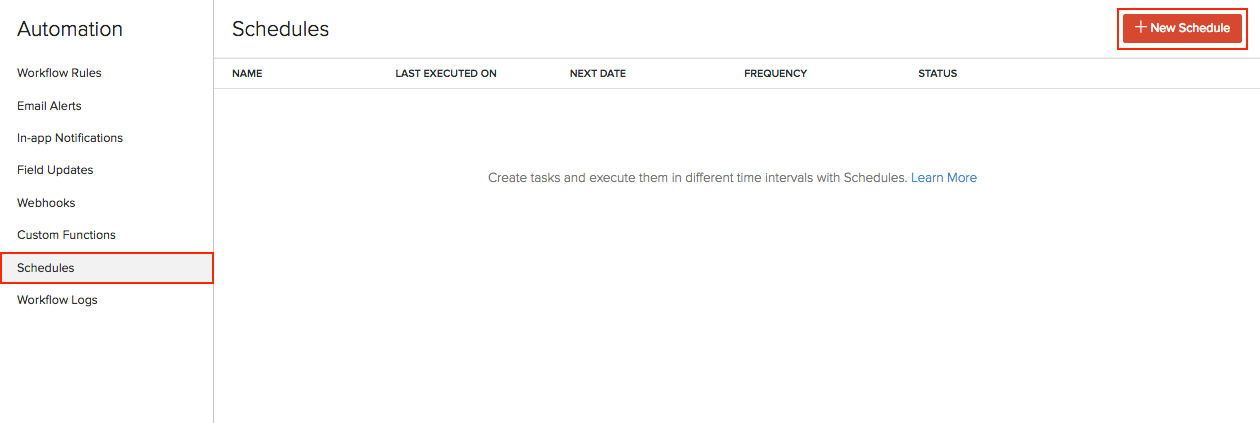 创建新的调度器