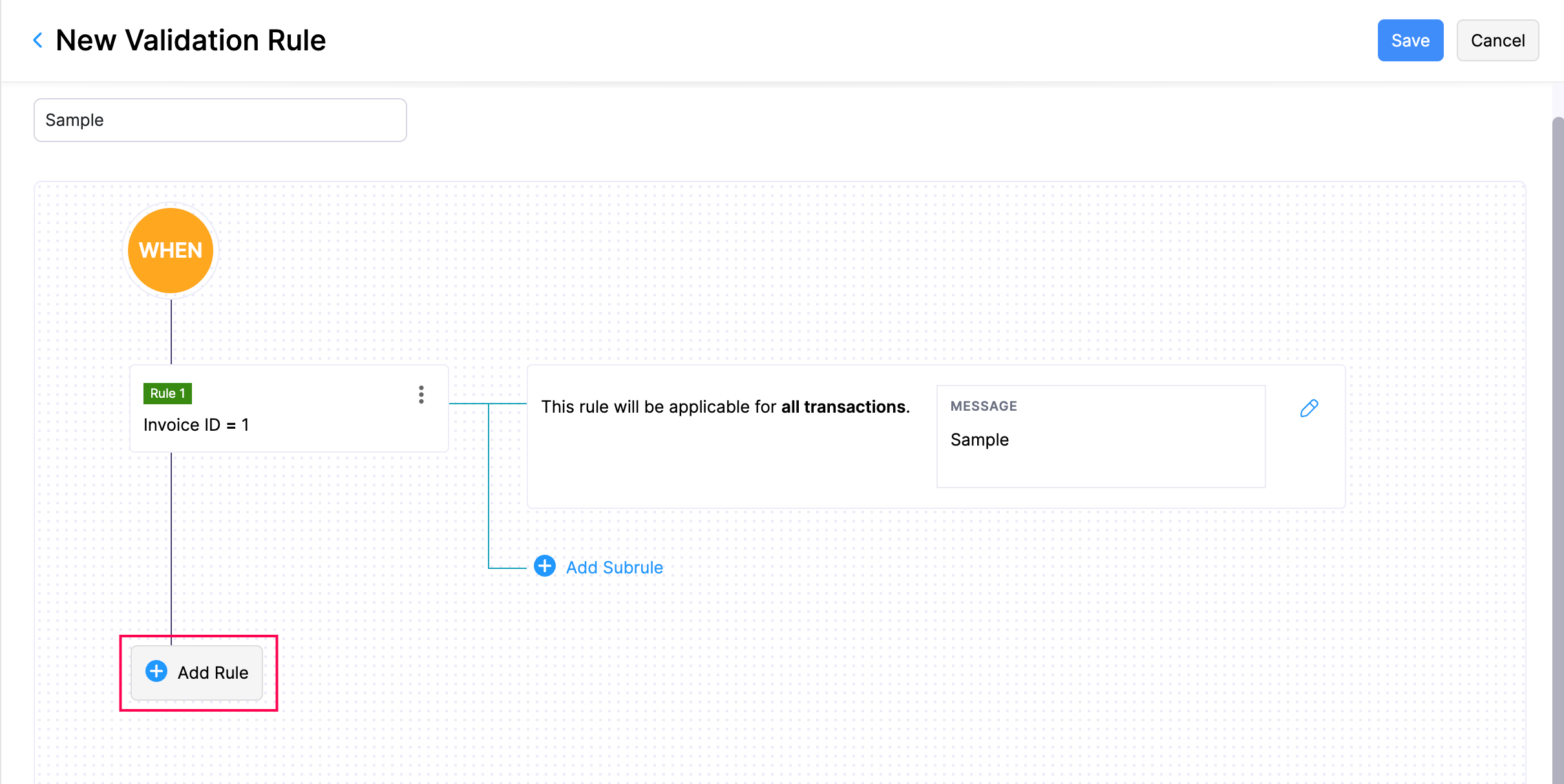 添加另一个验证