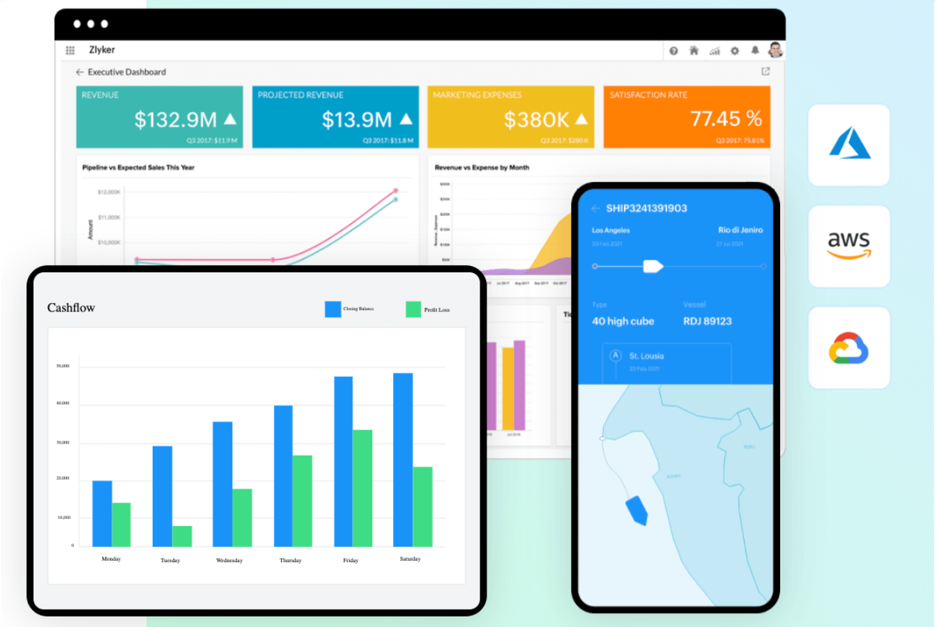 低代码开发平台多设备软件开发-Zoho Creator