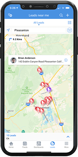 Manage your sales team on the go with mobile apps for Android and iOS