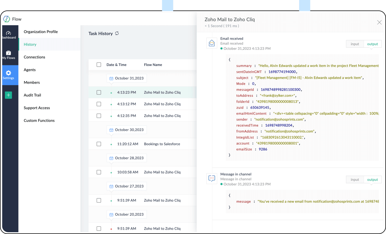 监控所有工作流的每一步