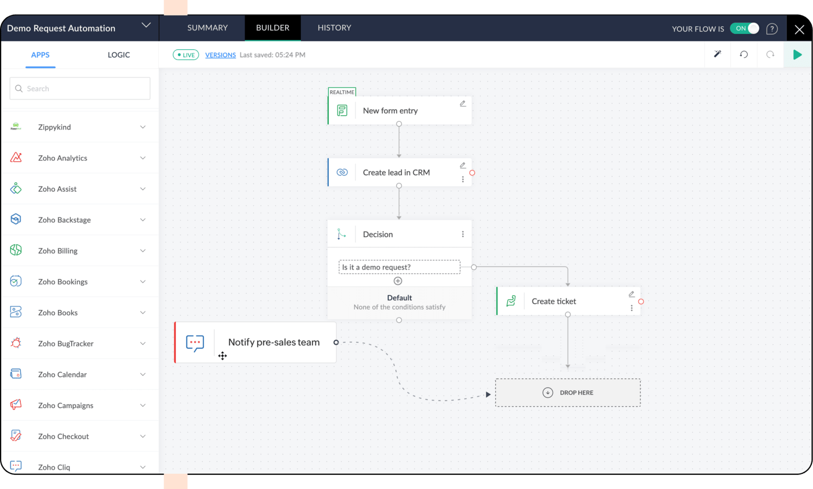免代码集成创建