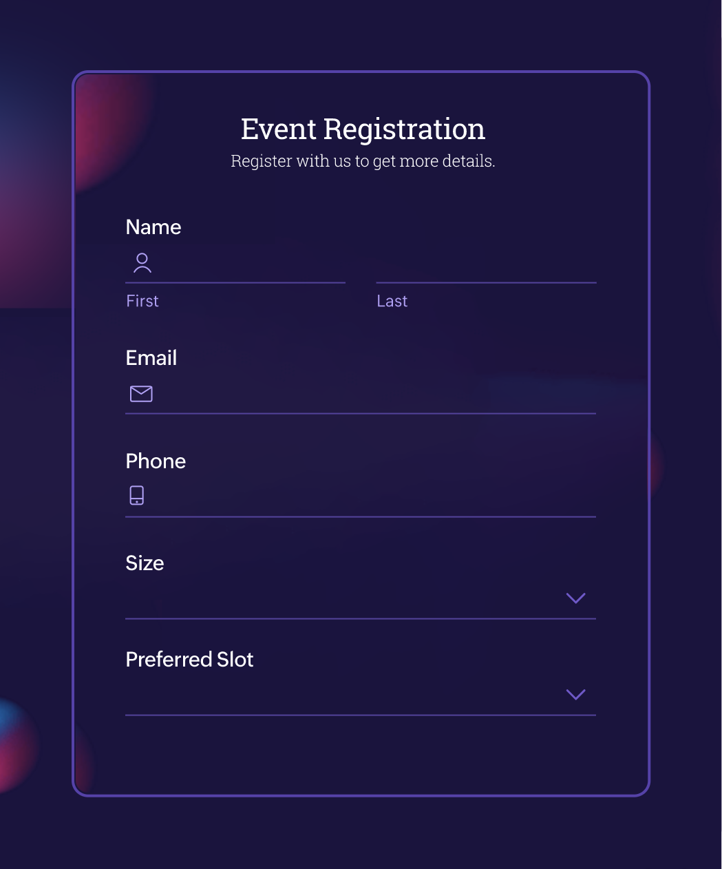 专业级表单设计