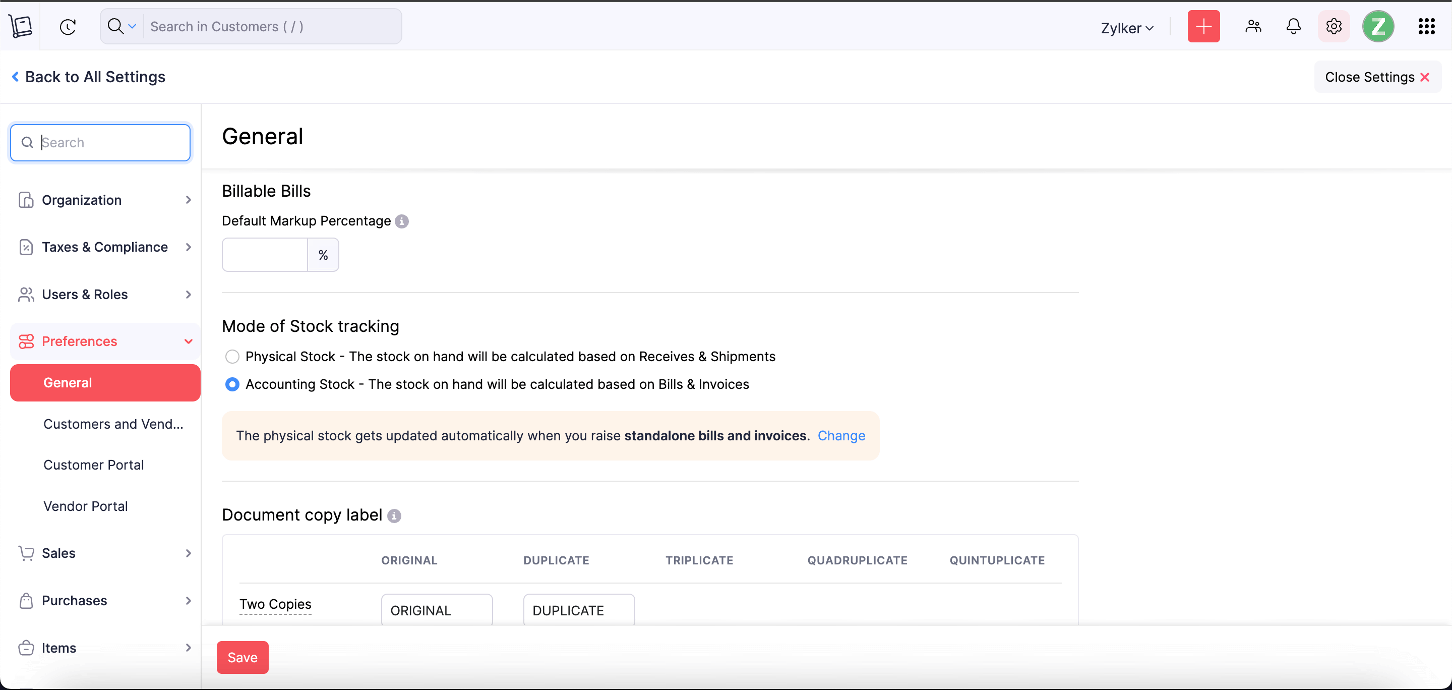 多种跟踪模式-库存跟踪系统 | Zoho Inventory