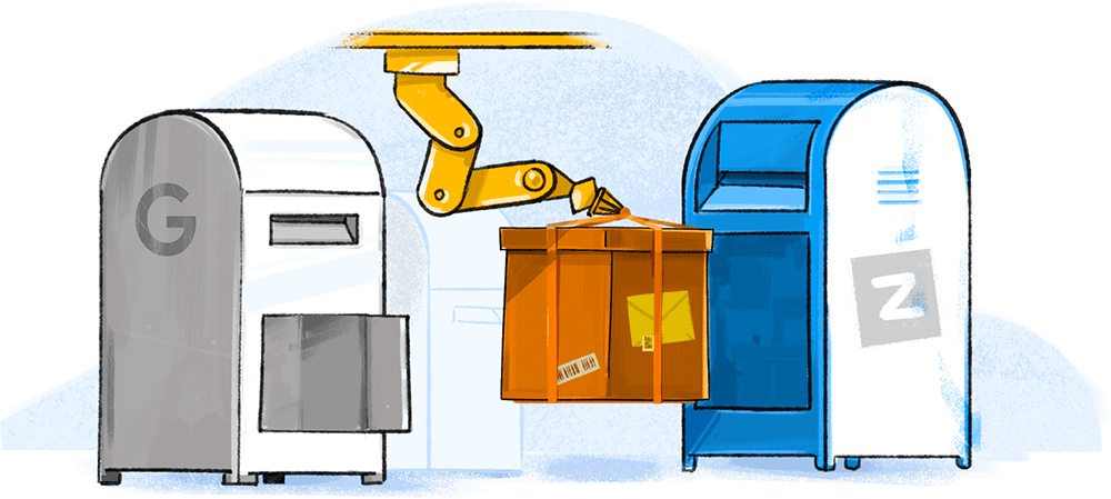 从 G Suite 迁移到 Zoho Mail