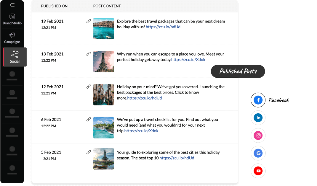 使用 Marketing Plus 管理多渠道营销工作，甚至在社交媒体上