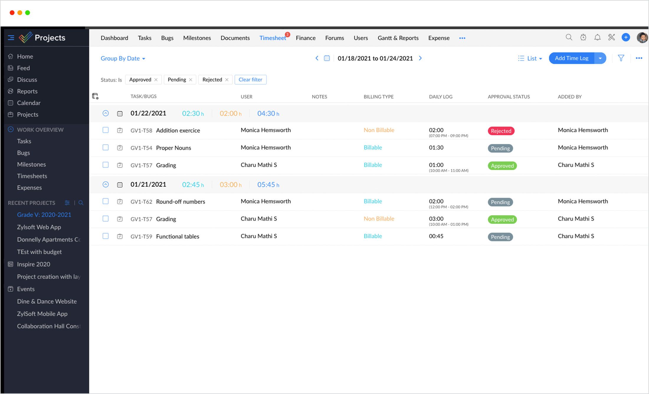 面向教育专业人士的项目管理软件 - Zoho Projects