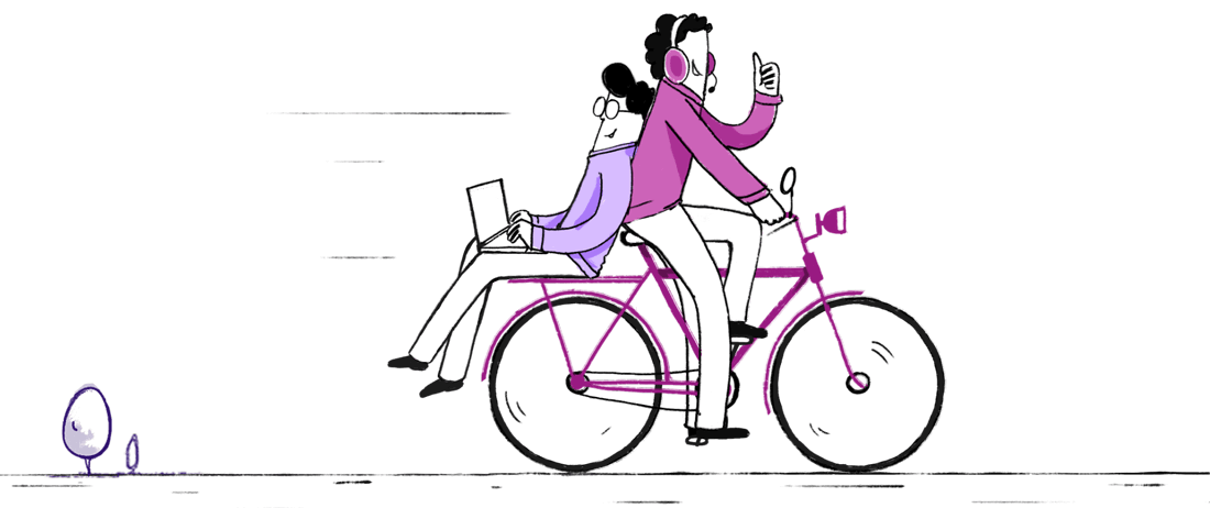 Zoho SalesIQ mobile app cycling