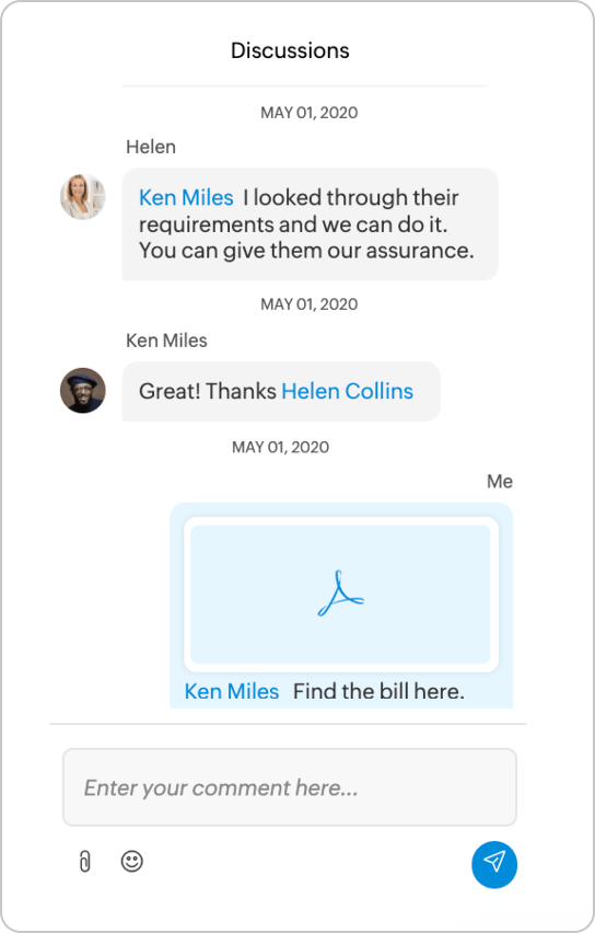 顺畅开展内部讨论