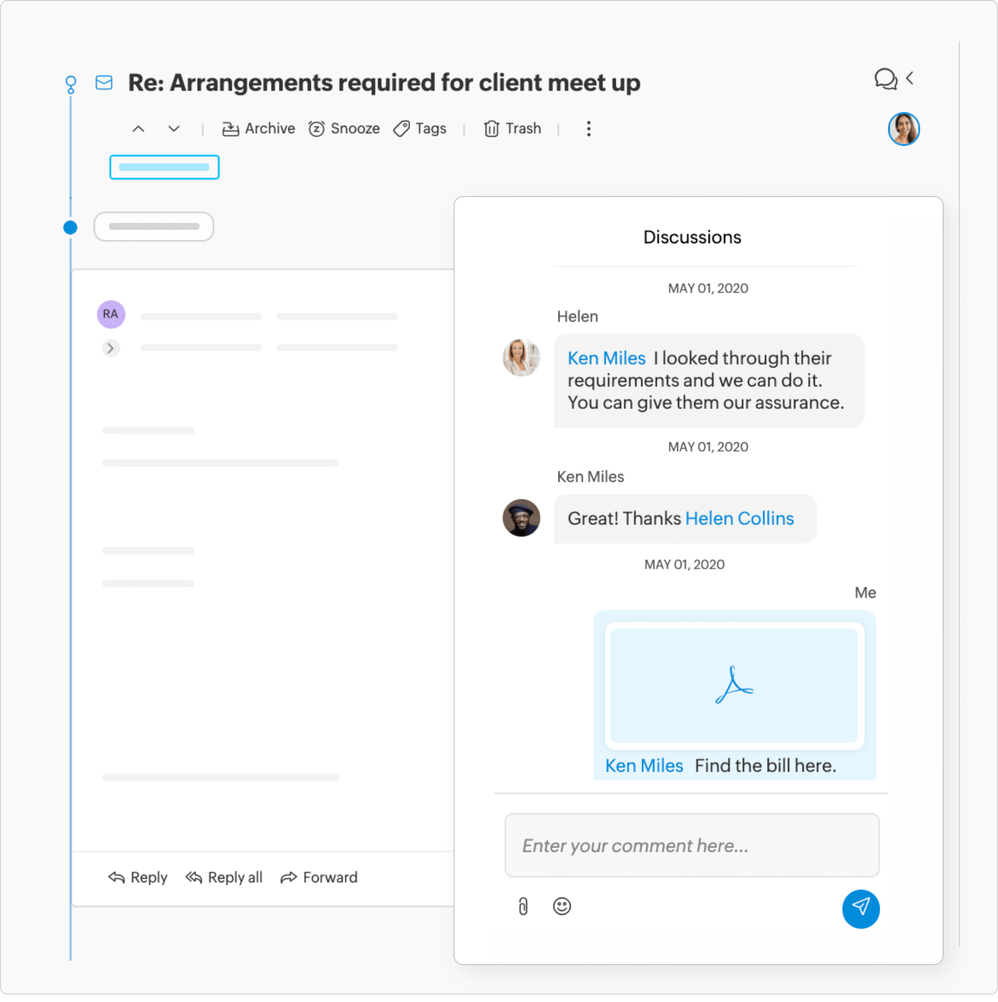 顺畅开展内部讨论