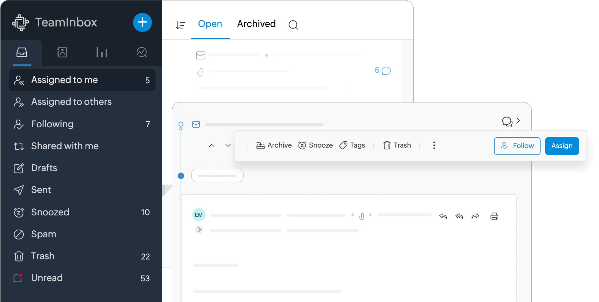 保持收件箱井然有序