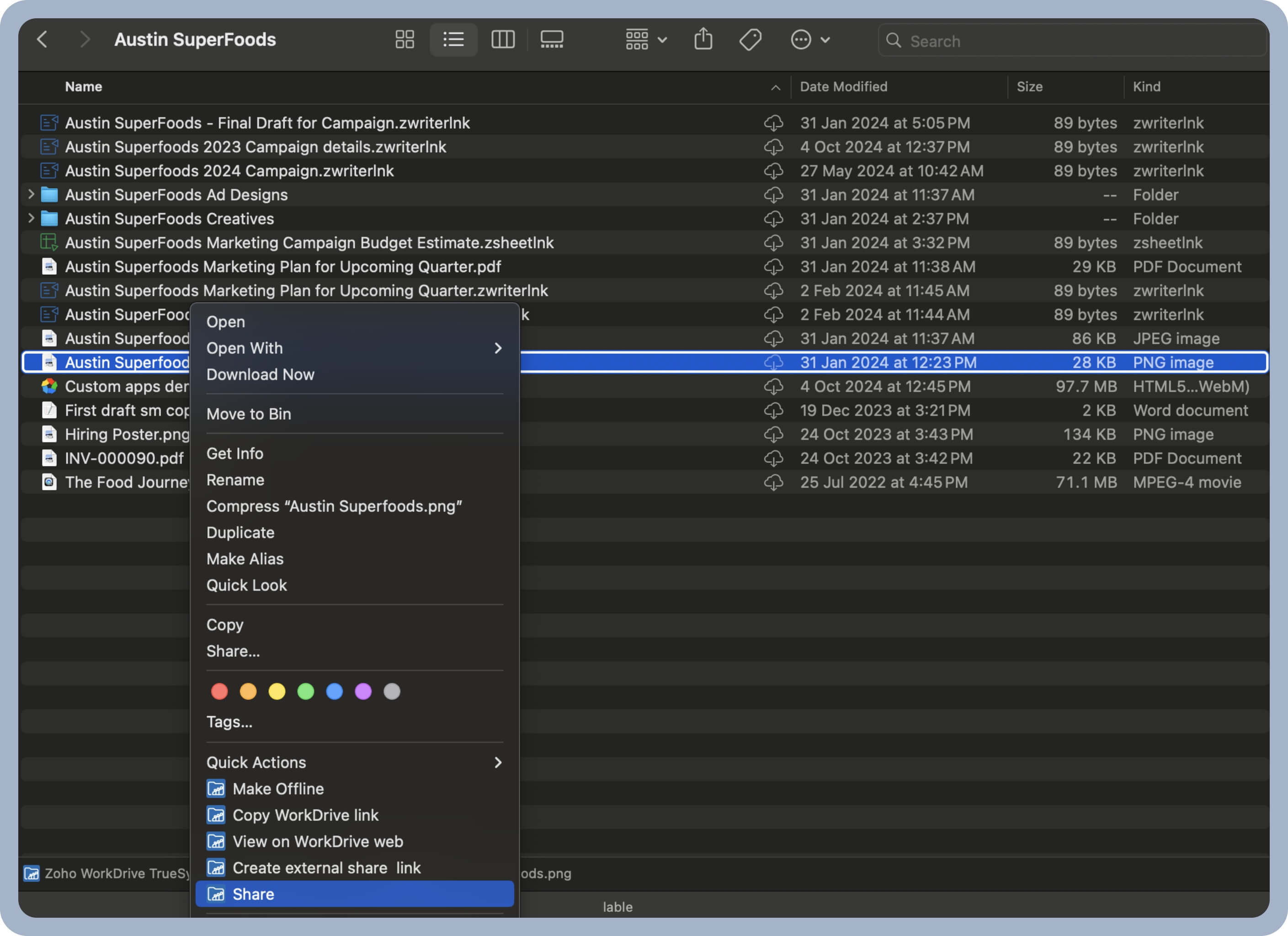 体验无缝共享文件