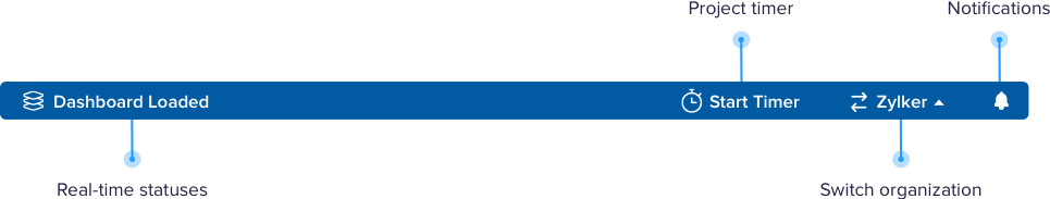 状态栏 | 桌面记账软件 - Zoho Books