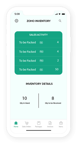 库存管理软件 - Zoho Inventory库存管理